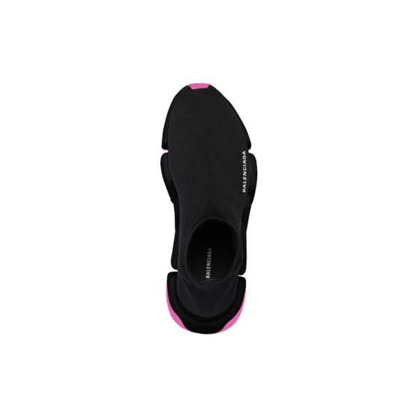 Giay Balenciaga x Adidas Speed 2.0 Recycle Clear 'Black Pink' 654045-W2DI8-1056
