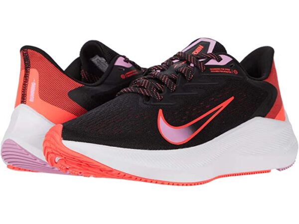 Giày Nike Wmns Air Zoom Winflo 7 'Black Flash Crimson' CJ0302-008 - Ảnh 4