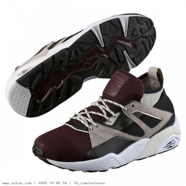 Giày Puma Bog Sock Elemental 'Wine Red' 362039-03 - Ảnh 4