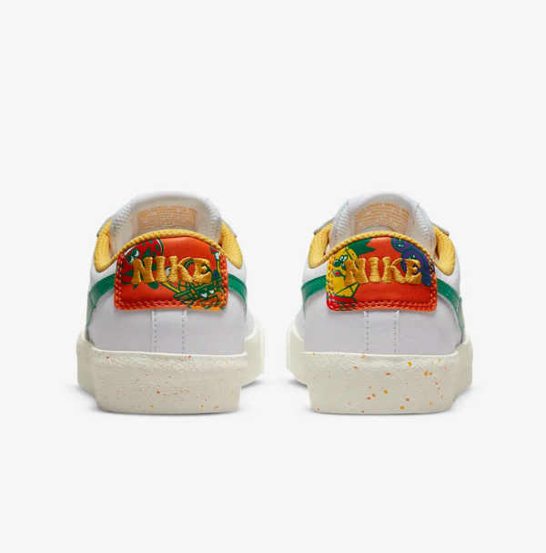 Giày Nike Blazer Low '77 (GS ) 'White' DQ5088-131 - Ảnh 4