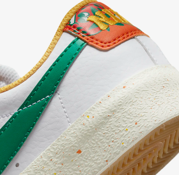 Giày Nike Blazer Low '77 (GS ) 'White' DQ5088-131 - Ảnh 3