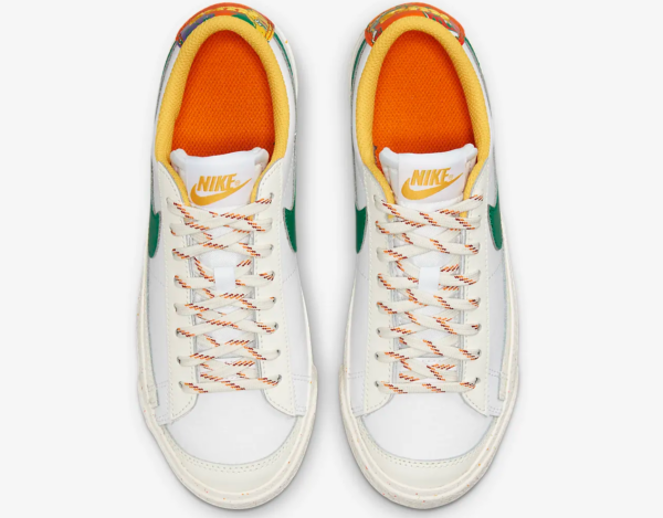 Giày Nike Blazer Low '77 (GS ) 'White' DQ5088-131 - Ảnh 6