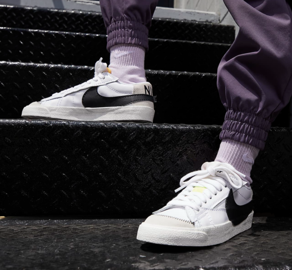Giày Nike Blazer Low '77 Jumbo 'White Black' DN2158-101 - Ảnh 5