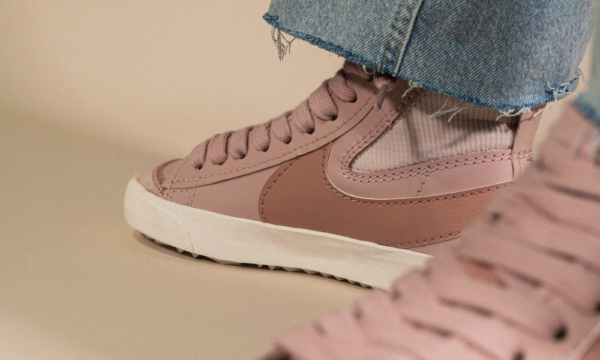 Giày Nike Blazer Mid 77 Jumbo 'Pink Oxford' DQ1471-600 - Ảnh 2