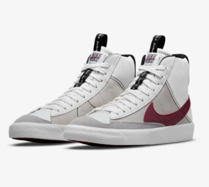 Giay Nike Blazer Mid 77 SE 'Rush Maroon' (GS) DH8640-101