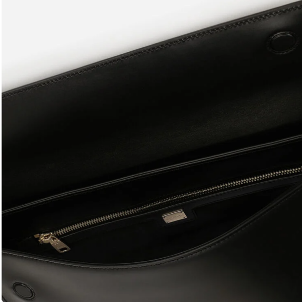 Túi Dolce & Gabbana Mediterraneo Calfskin Clutch Black BM1586AC95480999 - Ảnh 2