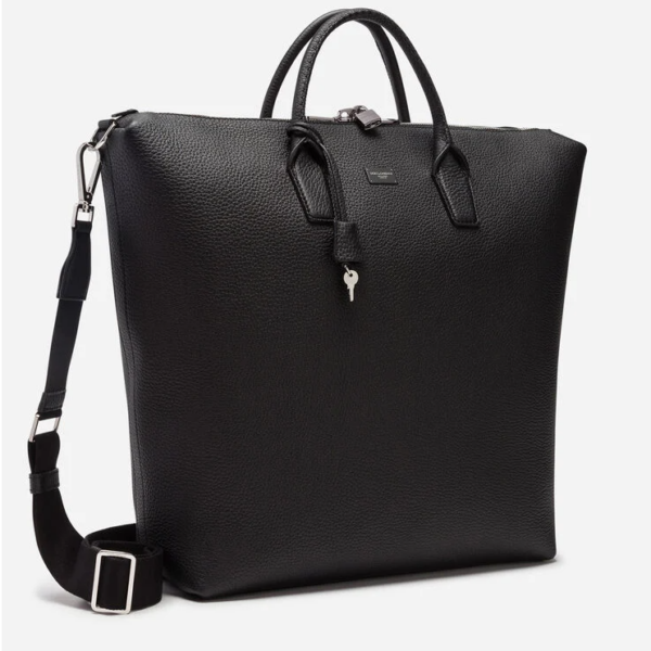 Túi Dolce & Gabbana Shopping In Calfskin Black BM1602AZ31980999 - Ảnh 4