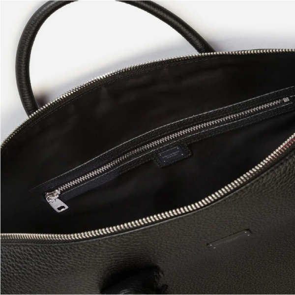 Túi Dolce & Gabbana Shopping In Calfskin Black BM1602AZ31980999 - Ảnh 2