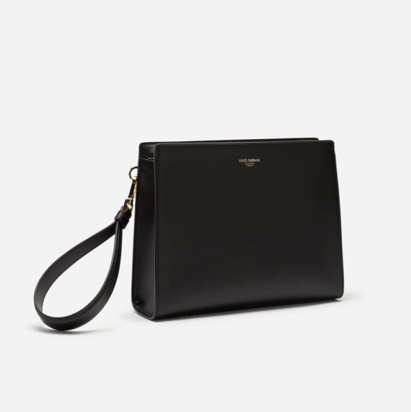 Túi Dolce & Gabbana Calfskin Clutch BM1658AC95480999 - Ảnh 3