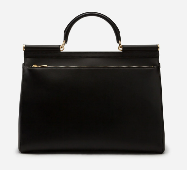 Túi Dolce & Gabbana Calfskin Monreale Travel Bag 'Black' - Ảnh 2