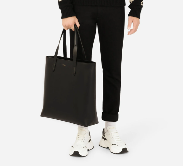 Túi Dolce & Gabbana Calfskin Monreale Shopping Bag - Ảnh 5