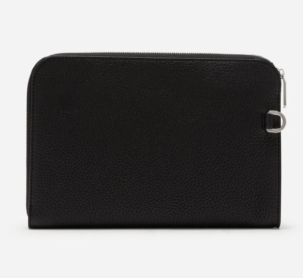 Túi Dolce & Gabbana Flat Calfskin Palermo Clutch 'Black' - Ảnh 3