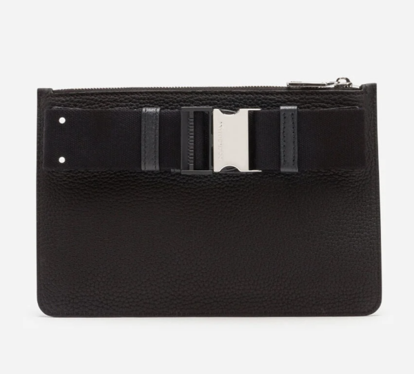 Túi Dolce & Gabbana Flat Calfskin Palermo Fanny Pack With Logo Plaque - Ảnh 2
