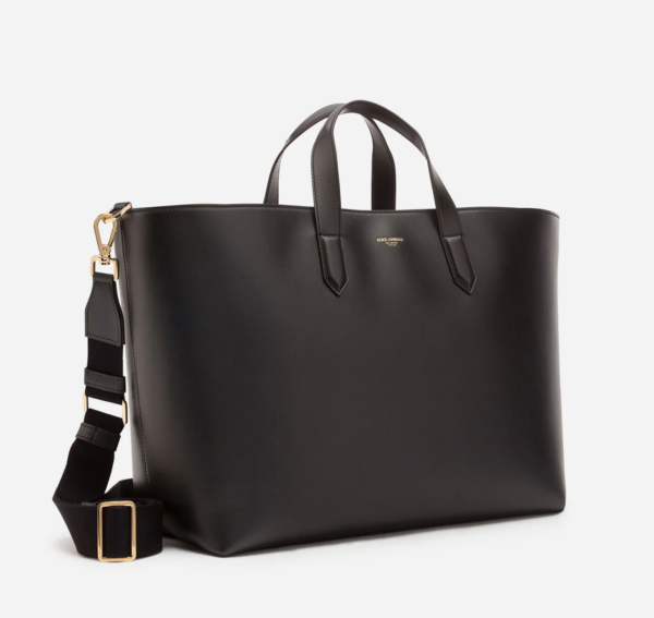 Túi Dolce & Gabbana Calfskin Monreale Bag With Logo - Ảnh 4