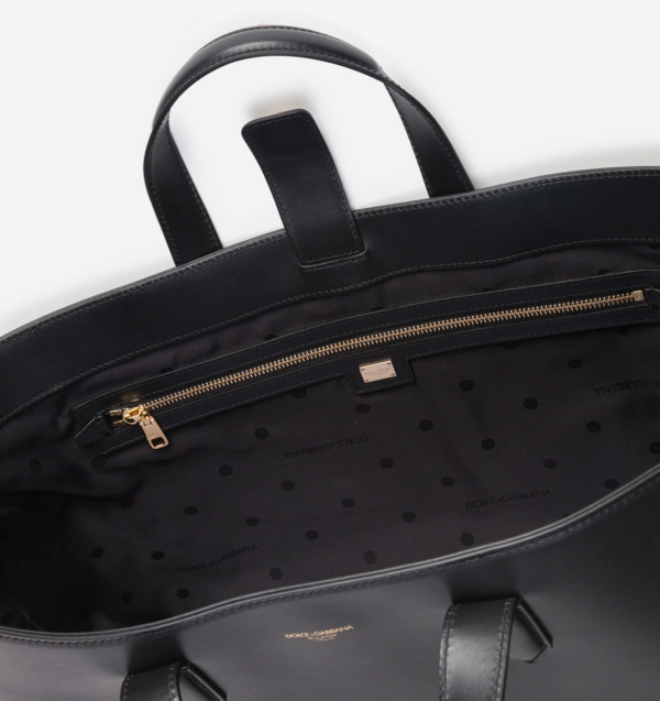 Túi Dolce & Gabbana Calfskin Monreale Bag With Logo - Ảnh 3