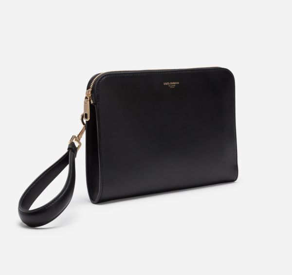 Túi Dolce & Gabbana Calfskin Monreale Clutch With Logo BM1751AC95480999 - Ảnh 3