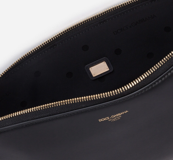Túi Dolce & Gabbana Calfskin Monreale Clutch With Logo BM1751AC95480999 - Ảnh 4