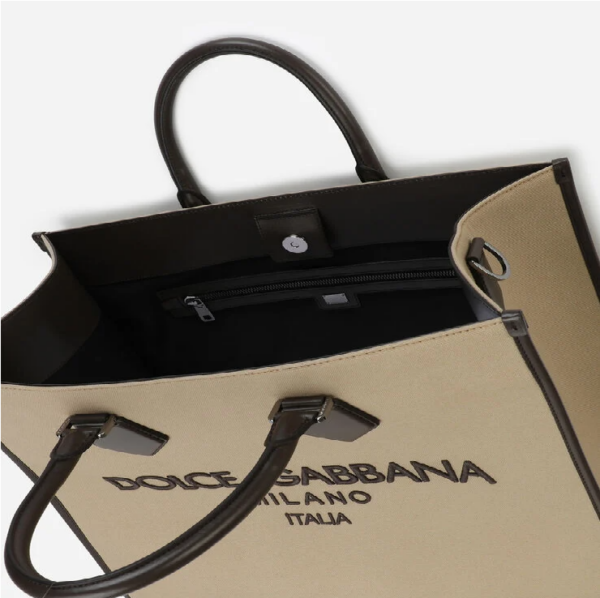 Túi Dolce & Gabbana With Embroidered Logo BM1796AO9978C701 - Ảnh 2