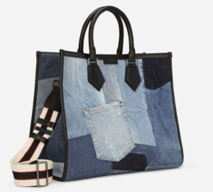Alternative view of Túi Dolce & Gabbana Patchwork Denim Edge Shopper BM1796AW34789853