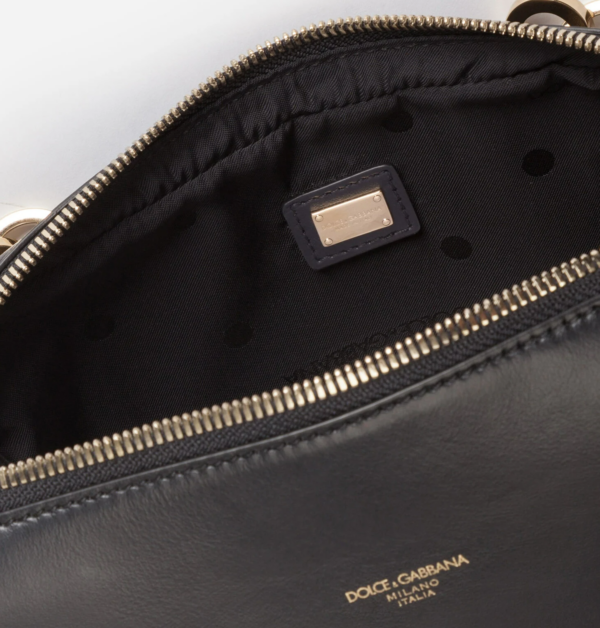 Túi Dolce & Gabbana Calfskin Monreale Crossbody Bag Heat-stamped - Ảnh 3