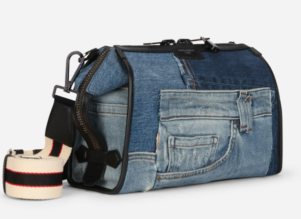 Túi Dolce & Gabbana Patchwork Denim Edge Crossbody Bag BM1817AW34789853 - Ảnh 2