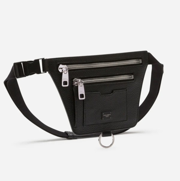 Túi Dolce & Gabbana Palermo Belt Bag In Hammered Calfskin - Ảnh 4