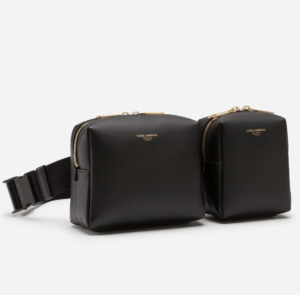 Alternative view of Túi Dolce & Gabbana Calfskin Monreale Belt Bag With Heat-stamped Logo