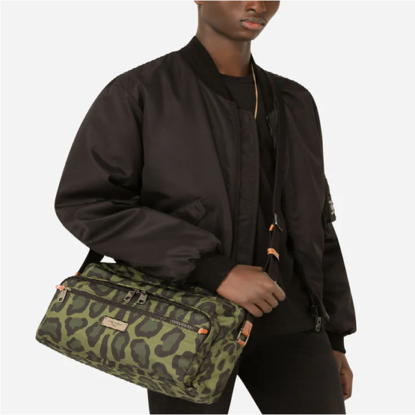Túi Dolce & Gabbana Nylon 'Leopard' BM1955AO885HUILN - Ảnh 2