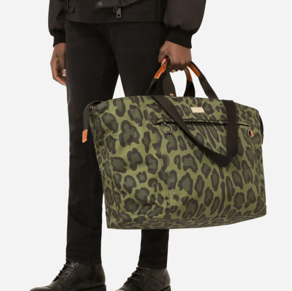 Túi Dolce & Gabbana Nylon Travel Multicolor BM1958AO885HUILN - Ảnh 2