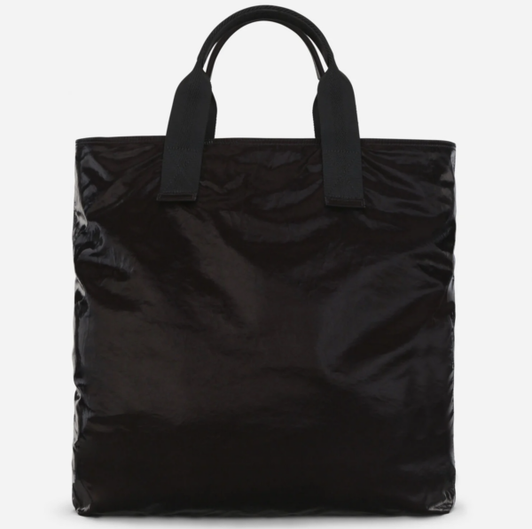 Túi Dolce & Gabbana Nero Sicilia Dna Nylon Shopper With Branded Tag - Ảnh 2