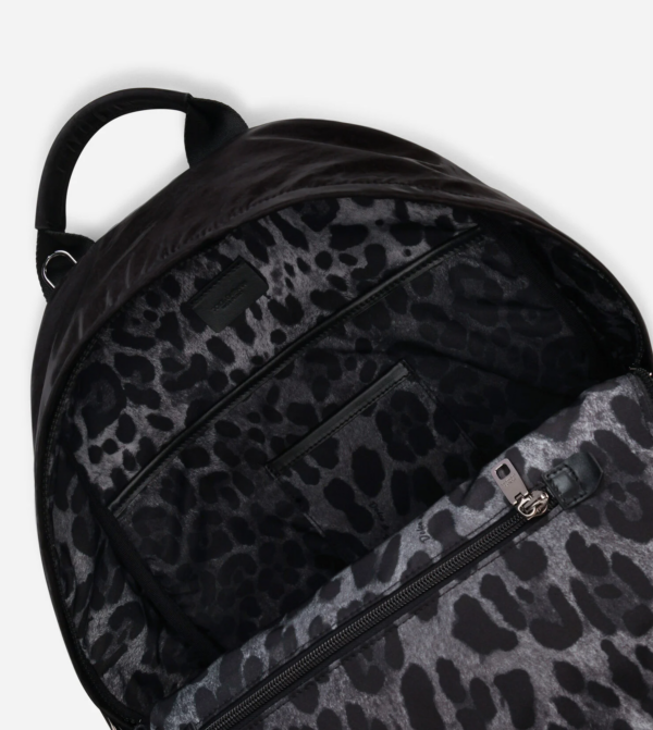 Túi Dolce & Gabbana Nero Sicilia Dna Nylon Backpack - Ảnh 4