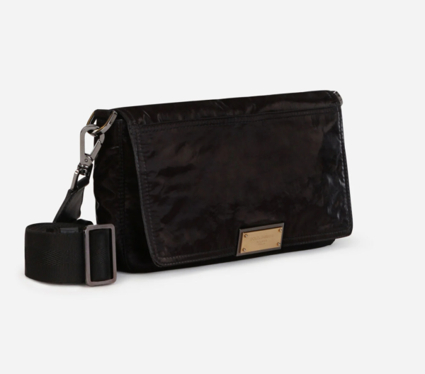 Túi Dolce & Gabbana Nero Sicilia Dna Nylon Crossbody Bag - Ảnh 3