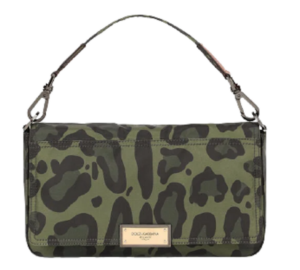 Túi Dolce & Gabbana Nylon Leopard Print 'Green' BM1962AO885HUILN