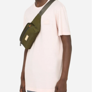 Alternative view of Túi Dolce & Gabbana Nero Sicilia Dna Nylon Belt Bag Green BM1967AO2448B621