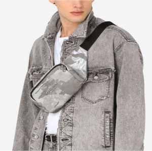 Alternative view of Túi Dolce & Gabbana Camouflage Print Nylon Belt Bag White BM1967AO28289697