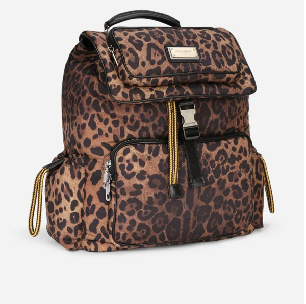Balo Dolce & Gabbana Leopard Print Sicily Leo Print BM1991AO824HADRM - Ảnh 2