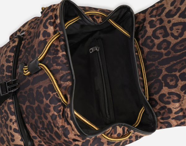 Balo Dolce & Gabbana Leopard Print Sicily Leo Print BM1991AO824HADRM - Ảnh 4