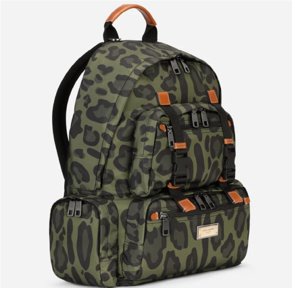 Túi Dolce & Gabbana Leopard Print 'Green' BM1997AO885HUILN - Ảnh 5