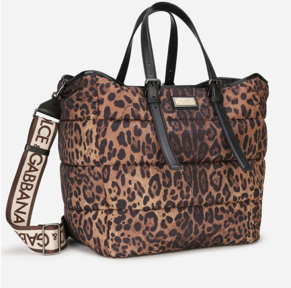 Túi Dolce & Gabbana Leopard Print Sicily Leo Print BM1998AO824HADRM - Ảnh 4