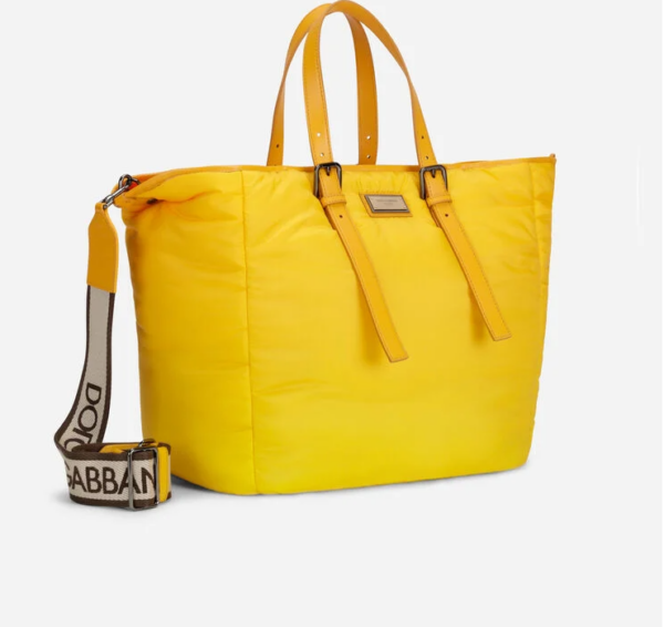 Túi Dolce & Gabbana Nylon Sicily Yellow BM1998AO9308B742 - Ảnh 5