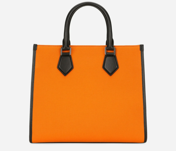 Túi Docle & Gabbana Small Canvas Shopper With Logo BM2012AO99789865 - Ảnh 2