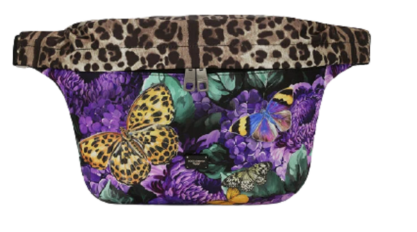 Túi Dolce & Gabbana Butterfly Print Nylon Belt Bag Multicolor BM2033B5853HADRM