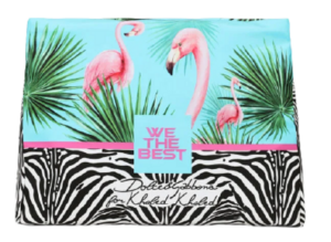 Túi Dolce & Gabbana Flamingo Print Nylon Pouch Multicolor BM2034B585380995