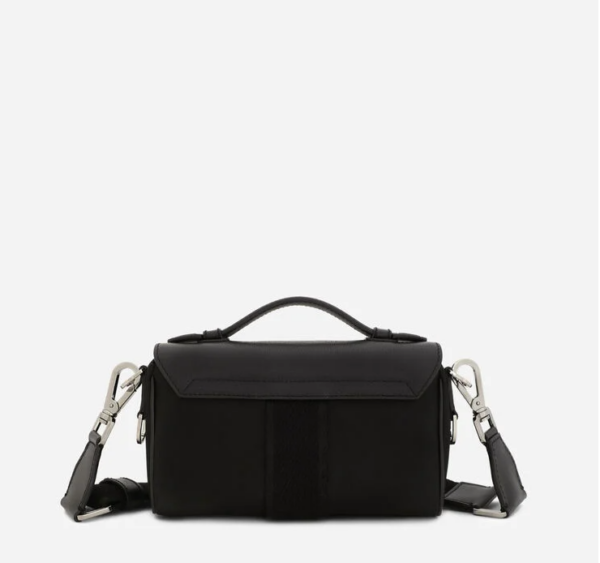 Túi Dolce & Gabbana Grainy Calfskin Crossbody Bag Black BM2037AQ7568B956 - Ảnh 4