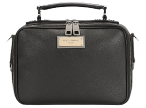 Túi Dolce & Gabbana Grainy Calfskin Shoulder Bag Black BM2052AQ7568B956