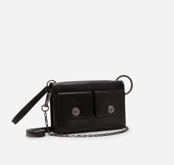 Túi Dolce & Gabbana Horsehide Bike Black BM6943AW35280999 - Ảnh 4