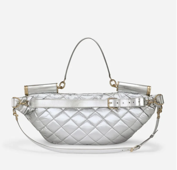 Túi Dolce & Gabbana Quilted Nylon 'Silver' BM7015AQ3158B418 - Ảnh 3
