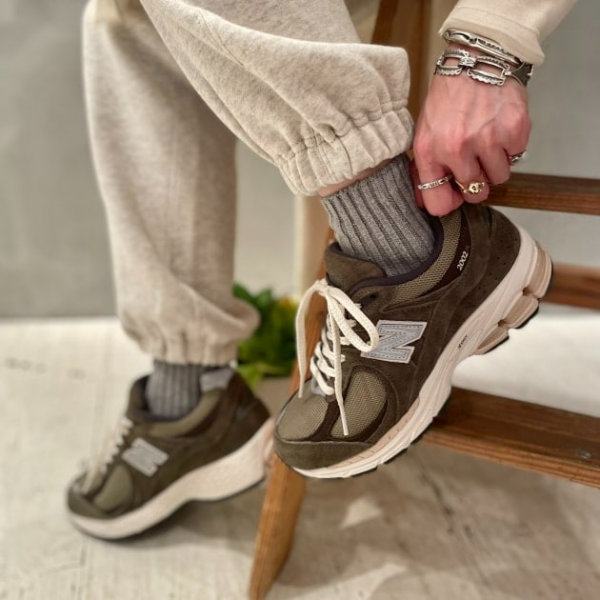 Giày New Balance 2002R 'Olive' M2002RHN - Ảnh 4