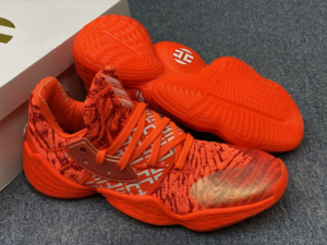 Alternative view of Giày Adidas Harden Vol. 4 'Solar Red' EH2409