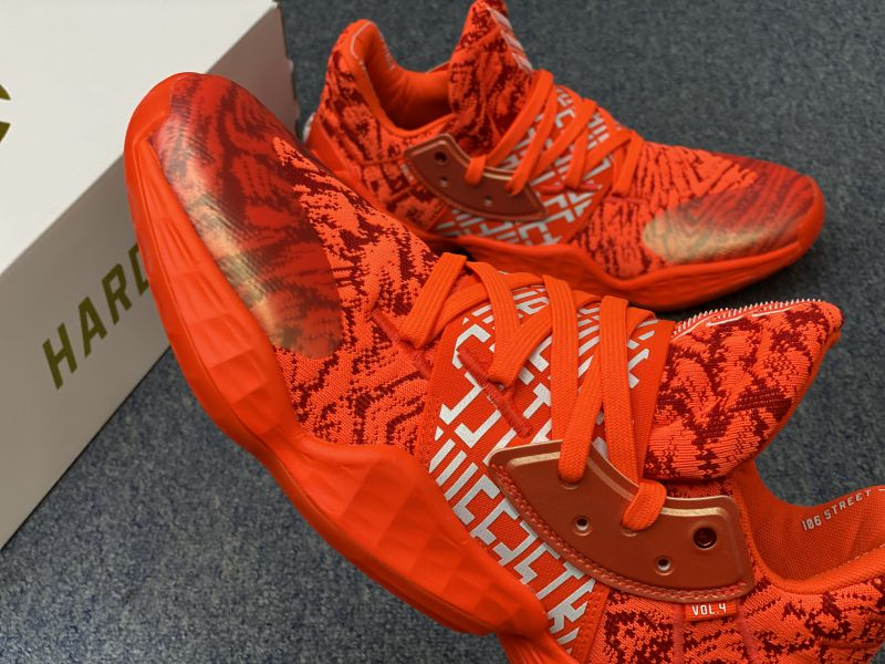 Giày Adidas Harden Vol. 4 'Solar Red' EH2409 - Ảnh 5
